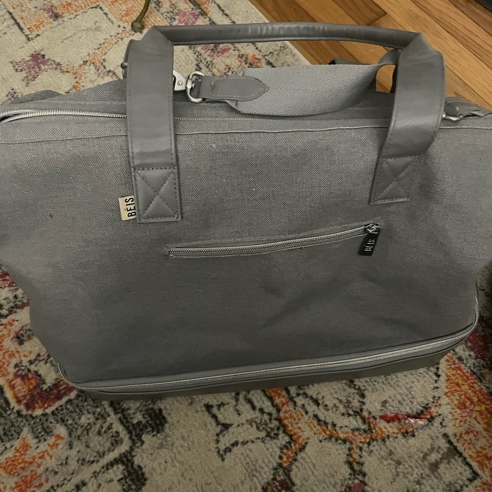 BEIS Gray Travel Bag